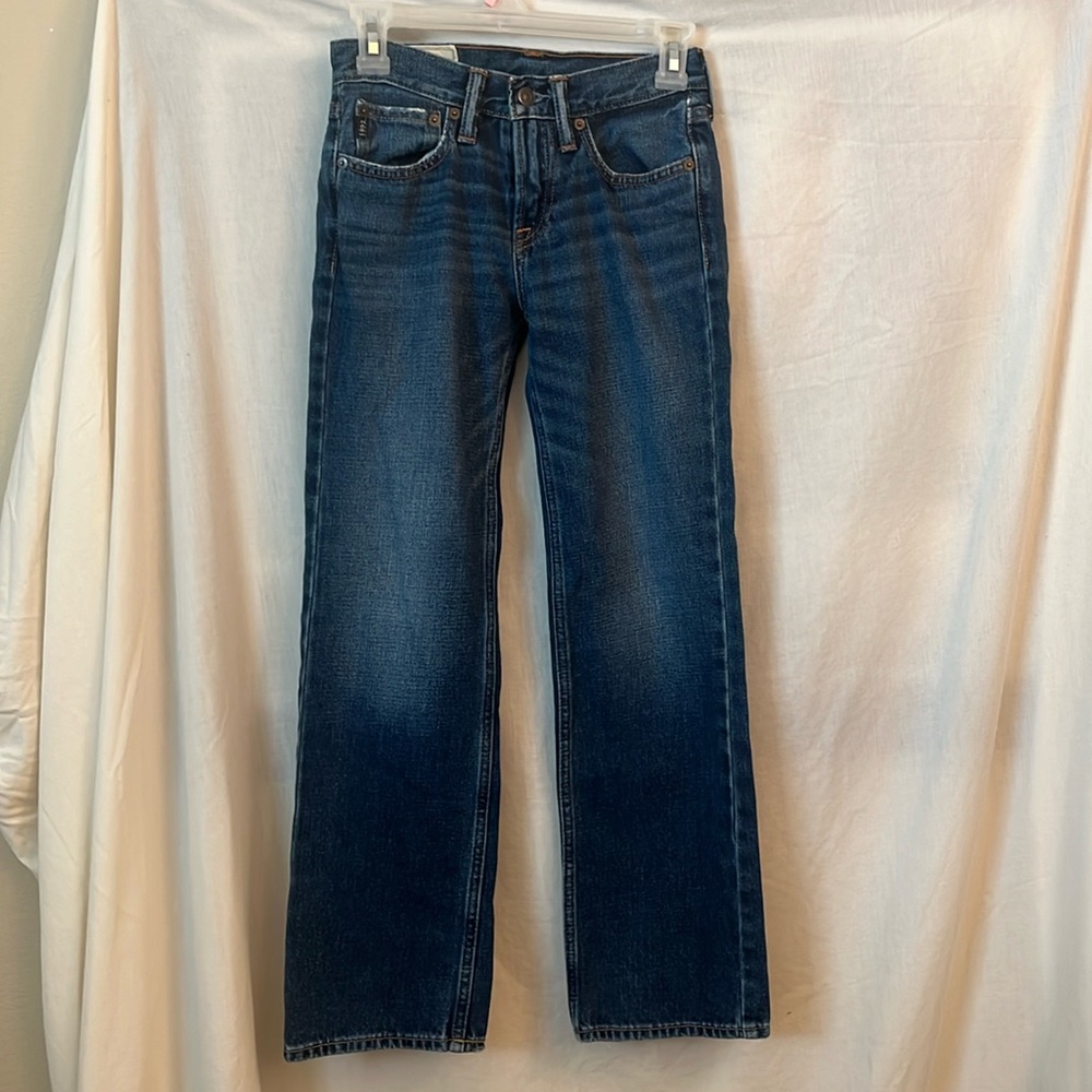 Abercrombie Set of 2 kids jeans size 12 slim.